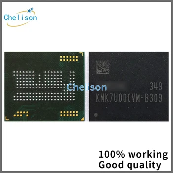 100%Рабочий Чипсет IC Флэш-памяти KMK7U000VM-B309 KMK7U000VM B309 EMCP 8GB BGA162 8G с шариками