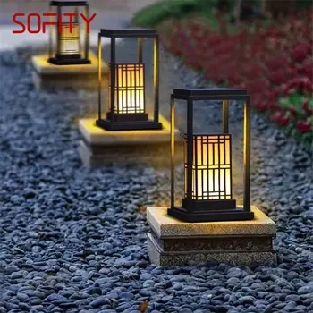 Уличный газонный светильник SOFITY, Китайское классическое светодиодное портативное освещение, водонепроницаемое IP65 для электричества, домашнего декора в саду, на вилле, в отеле