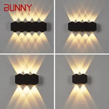 Настенный светильник BUNNY, креативный современный уличный водонепроницаемый светильник-бра, декоративный светильник для домашнего коридора